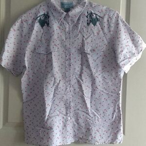 Wrangler blue blouse sz L/G